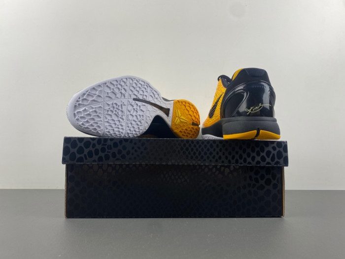 NIKE KOBE 6 PROTRO “LIGHTBULB” BLACK YELLOW 429659-700