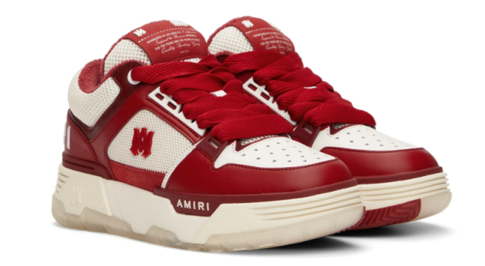 AR1M1 White & Red MA-1 Sneakers