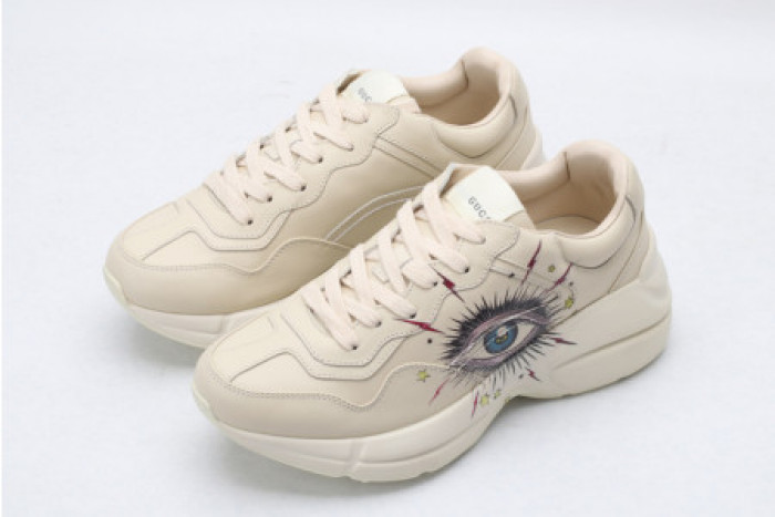 GUCC RHYTON LEATHER SNEAKER