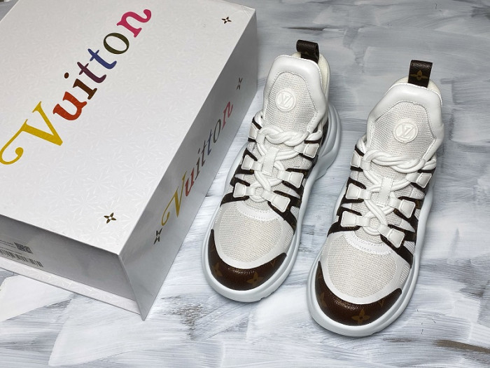 LV ARCHLIGHT SNRAKER WHITE/OLDLACE 51BCOLORE 1A43KV