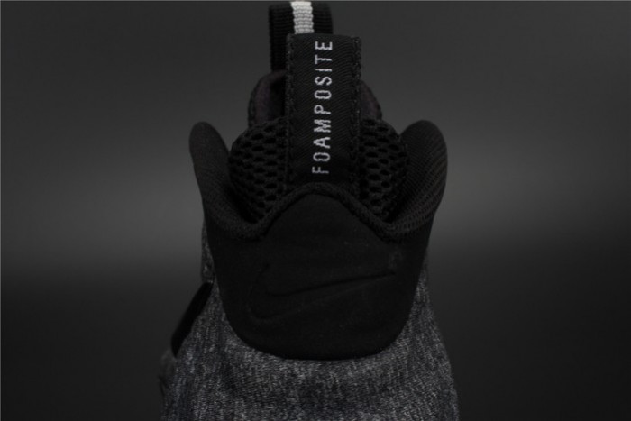 NIKE AIR FOAMPOSITE PRO "TECH FLEECE" dark grey mens 624041-007
